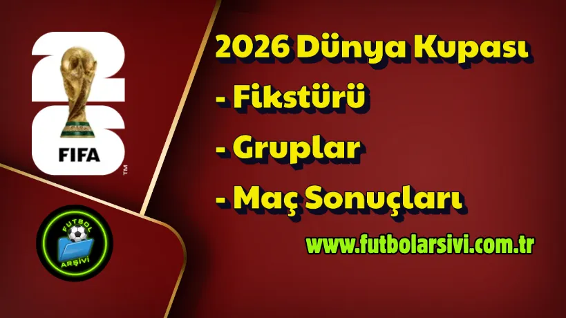 2026 D�nya Kupasi Fikst�r�, Gruplar ve Ma� Sonu�lari