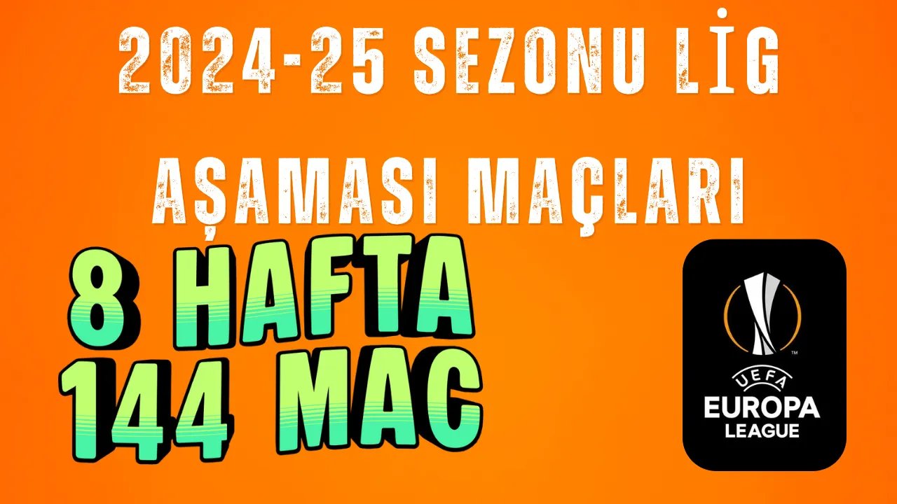 Avrupa Ligi 2024-25 Sezonu Lig Asamasi Fikst�r�