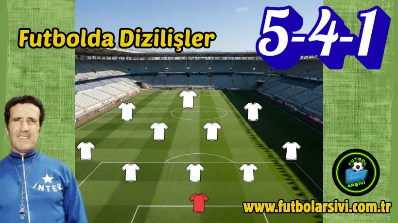 Futbolda 5-4-1 Dizili�i