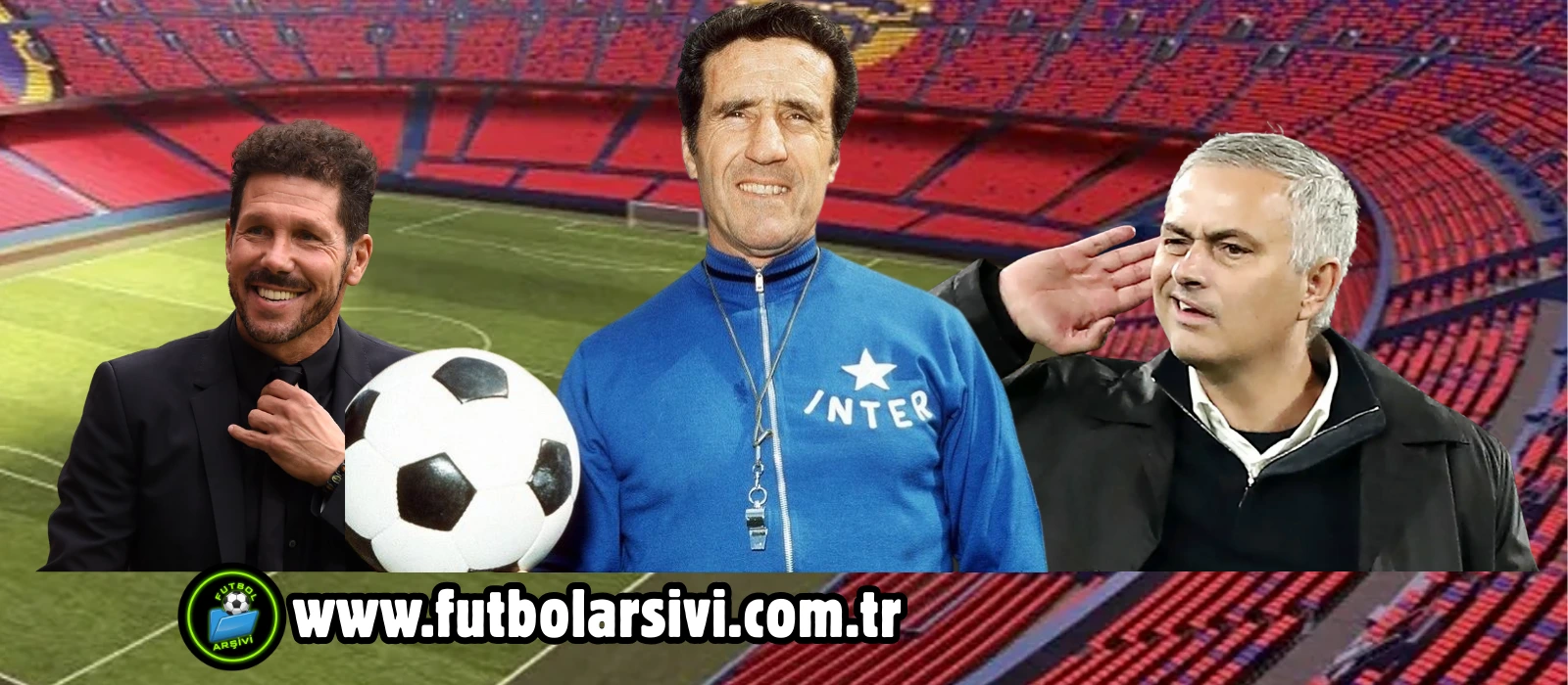 Helenio Herrera-Diego Simone-Jose Mourinho